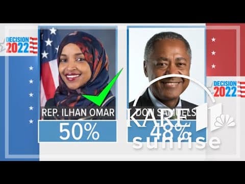 Ilhan Omar faces primary challenger Don Samuels