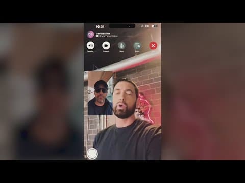 Eminem teases new single with David Blaine