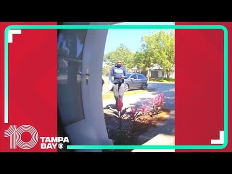 Porch Pirate steals package in Polk County