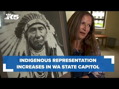 Indigenous representation increases in Washington State Capitol