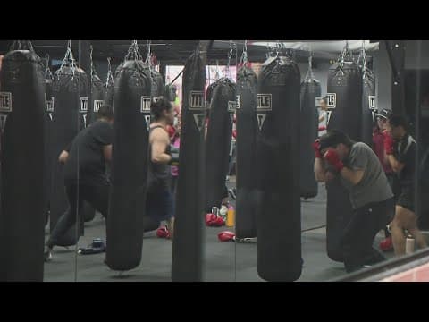 Boxing class raises money for cardiac program