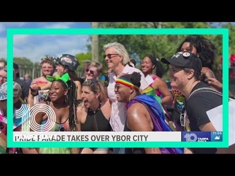 Pride parade takes over Ybor City with love despite proposed legislation