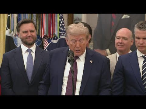 FULL PRESS CONFERENCE: President Trump announces Space Command moves to 'Rocket City' in Alabama