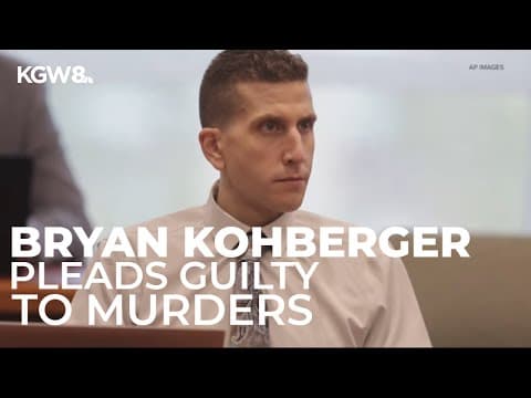 Bryan Kohberger pleads guilty to murdering 4 University of Idaho students