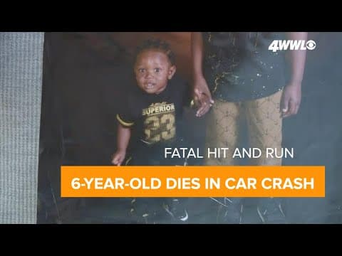 6-year-old hit and killed by car in front of his home; suspect arrested
