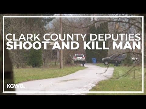 Deputies shoot and kill man in Clark County after report of woman held against will