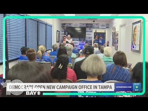 Democrats open new campaign office in Tampa