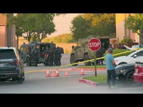 Man arrested after hours-long standoff with North Texas police