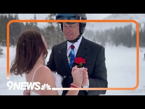115 Couples Get Married in Mountaintop Ceremony at Loveland Ski Area