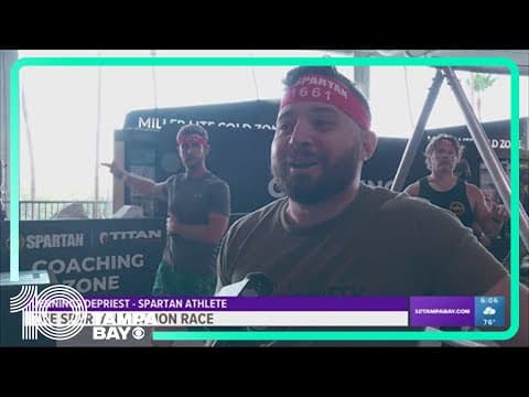 Spartan Race participants put their endurance to the test at Raymond James Stadium