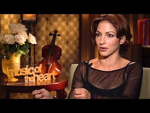 Gloria Estefan on Music of the Heart, arts education, and working with Meryl Streep (1999)
