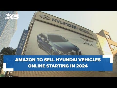 Amazon to start selling Hyundais