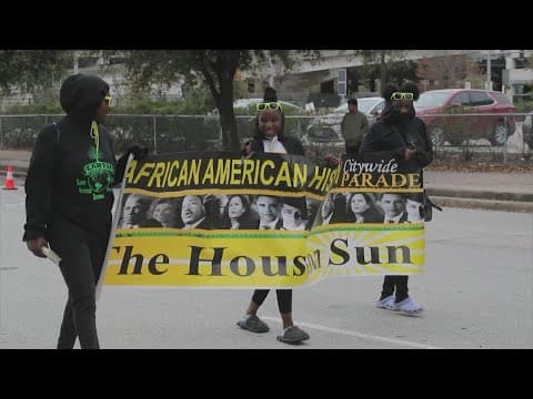 Houston Sun Foundation hosts 9th Annual African-American parade in downtown Houston