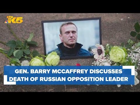Retired Army General, military analyst discusses death of Russian opposition leader Alexei Navalny