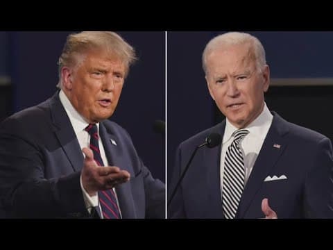 Pres. Biden and Trump on campaign trail