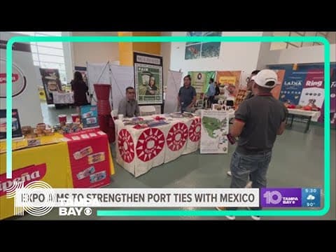 The 'Agri Food Expo Mexico' aims to strengthen business ties at Port Tampa Bay
