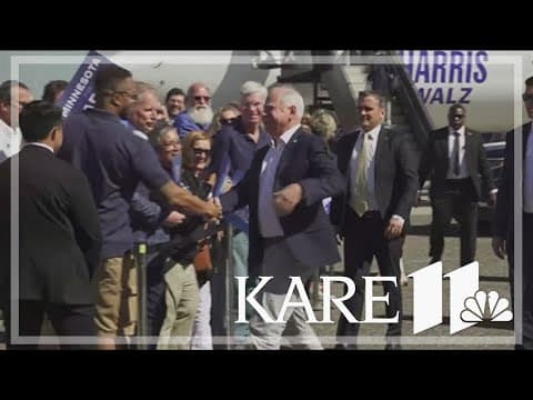 Walz speaks with labor union leaders