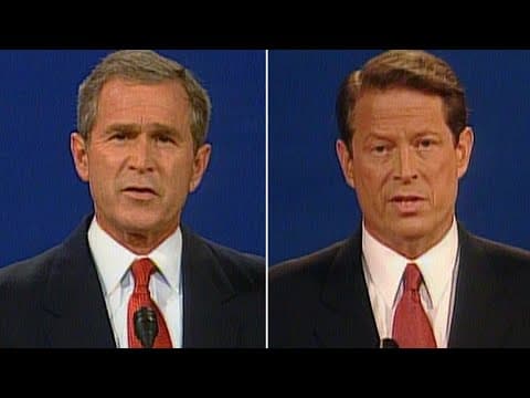 2000 United States presidential debate | George W. Bush, Al Gore