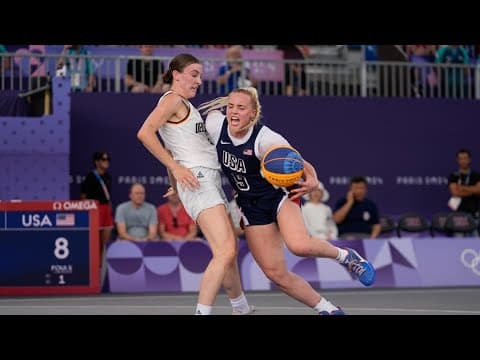 Washington basketball stars at the Paris Olympics