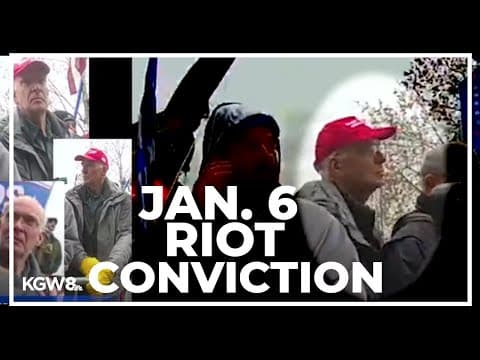 Hillsboro man convicted on 8 charges for role in Jan. 6 Capitol riot