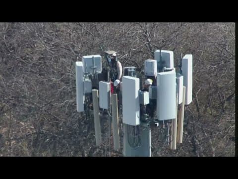 How first responders rescued workers stranded on top of a Burleson cell tower
