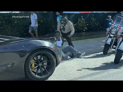 New video released of NFL star Tyreek Hill being detained by police in Miami