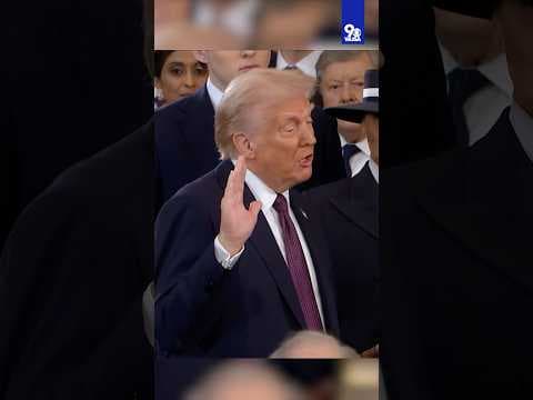 Trump sworn in as 47th President of the United States