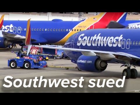 Man sues Southwest Airlines for holiday travel problems