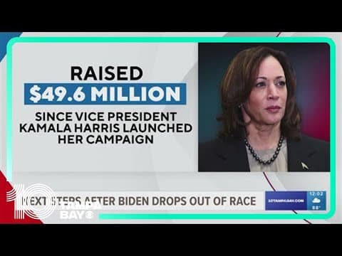 Next steps Harris, Dems are making after Biden drops out of race