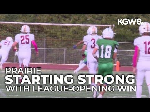 Prairie opens league play with win over Mountain View | Friday Night Football