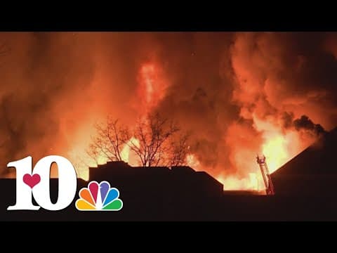 Historic Bristol buildings burn in early morning fire