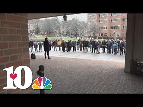 UT students urge university to 'control growth' during rally