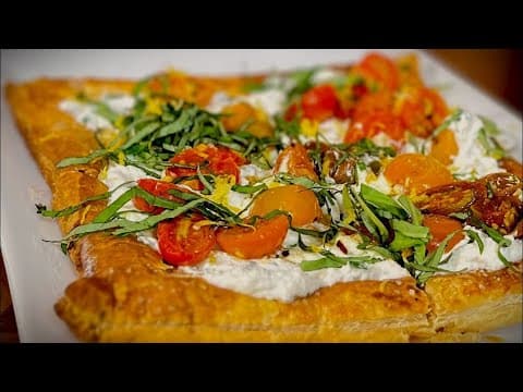 Tomato Ricotta Tart | Cooking with Styles