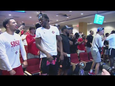 San Diego State is going dancing! They will be a 5 seed in the March Madness tournament