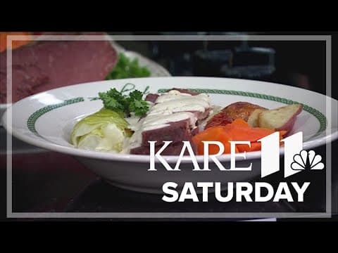 Making a St. Patrick's Day recipe