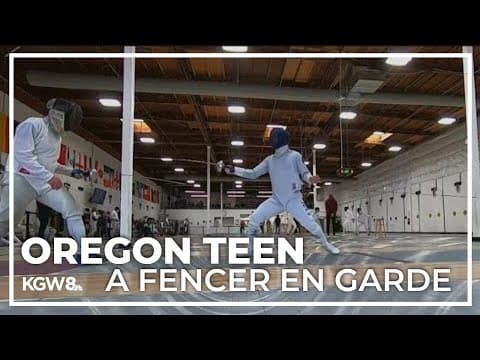 Oregon teen fencer represents Team USA at Junior World Cup event