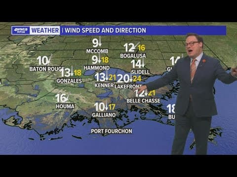 Weather: Cooler, drier air has arrived!