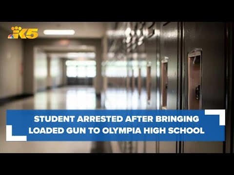 BREAKING: Student brings loaded gun to Olympia's Capital High School