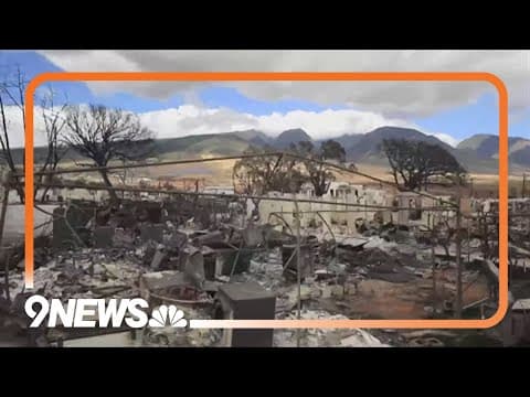 1 year since wildfires broke out in Maui