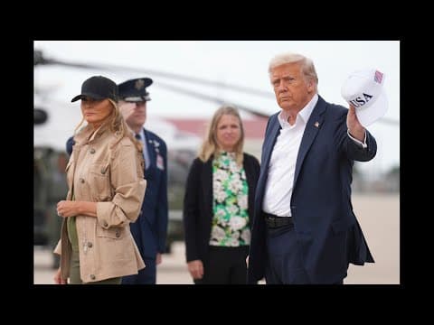 LIVE: President Trump hosts roundtable with Texas flood first responders