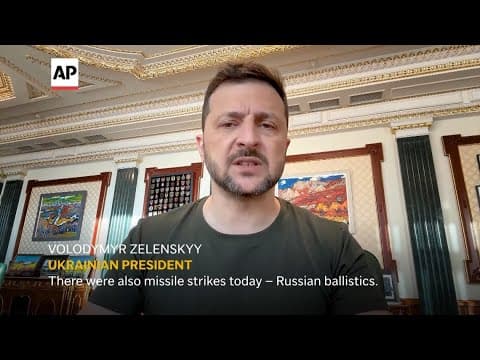 Zelenskyy 'waiting to see who will come from Russia' for talks in Turkey