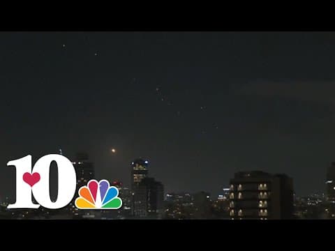 Iran launches ballistic missile attack at Israel