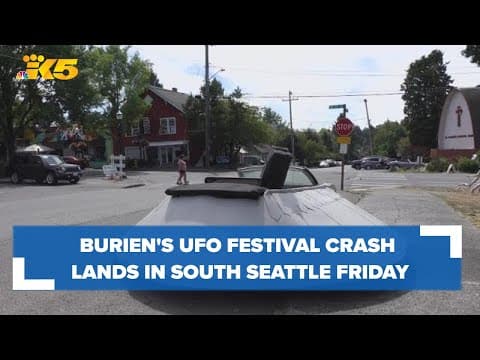 Burien's UFO festival crash lands in south Seattle Friday