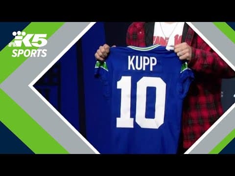 Yakima-born Cooper Kupp discusses seeing first Seahawks game in person as a young fan