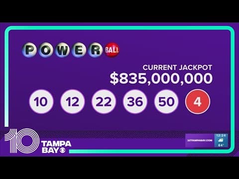 3 people in Florida win $1M as Powerball jackpot climbs to $835M
