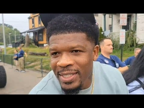 'Having a hell of a time' | Andre Johnson talks to KHOU 11's Jason Bristol about Hall of Fame events