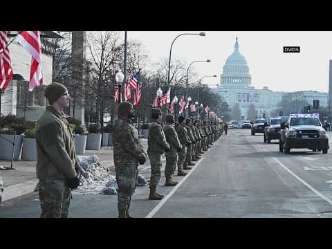 National Guard assigned to support DC Police for Trump's inauguration