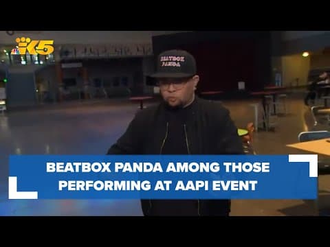 'Beatbox Panda' will be among performers at Seattle Center Armory AAPI Heritage celebration