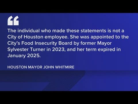 Former Houston board member under fire for remarks on missing Camp Mystic girls; mayor responds