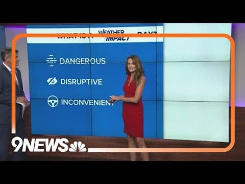 What is the 9NEWS Weather Impact Team?